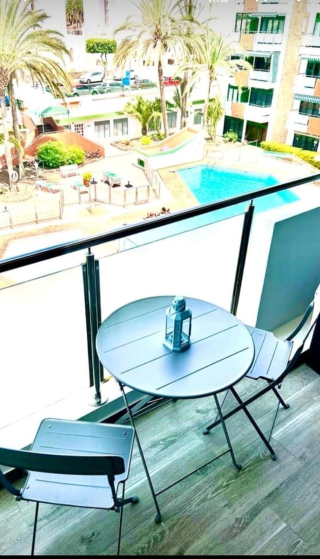Fm Beach Home - Renovated Apartment With Swimming Pool Near Maspalomas Dunes & Beach Playa del Ingles  Luaran gambar