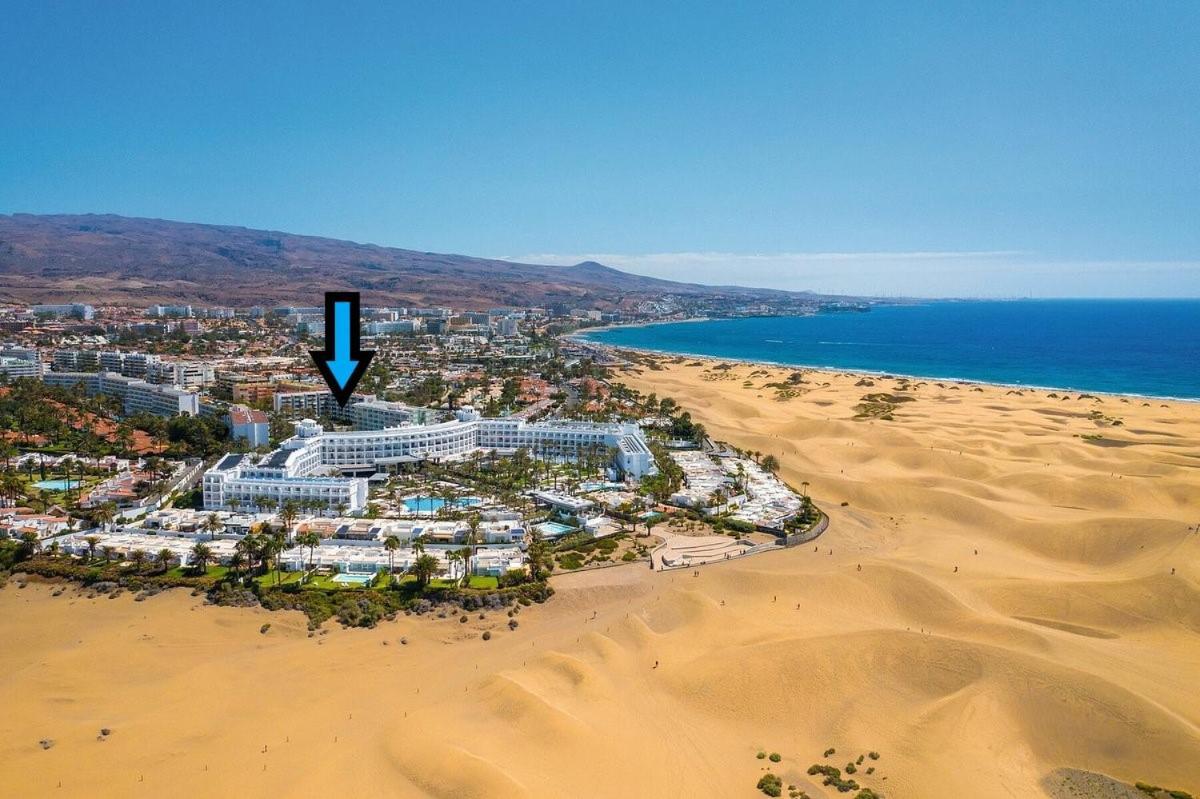 Fm Beach Home - Renovated Apartment With Swimming Pool Near Maspalomas Dunes & Beach Playa del Ingles  Luaran gambar